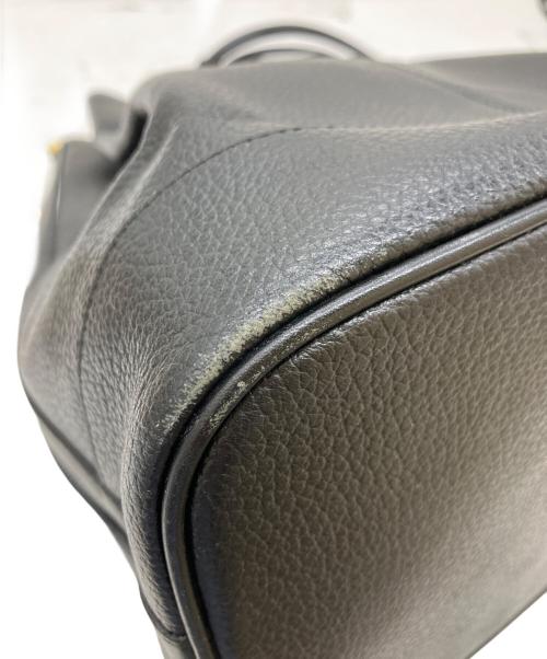 Burberry's（バーバリー）Burberry's (バーバリーズ) 巾着ショルダーバッグ ブラックの古着・服飾アイテム