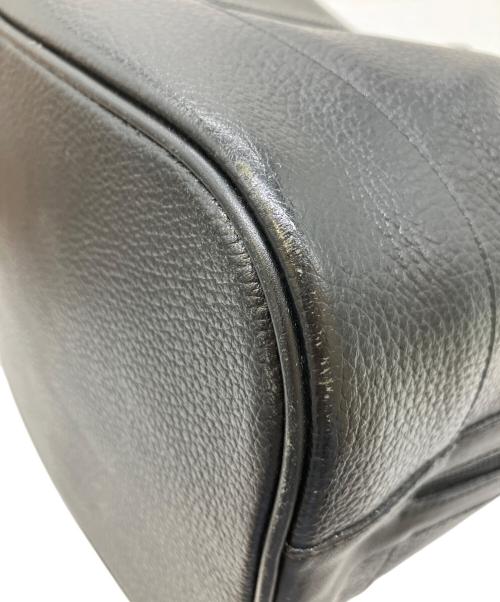 Burberry's（バーバリー）Burberry's (バーバリーズ) 巾着ショルダーバッグ ブラックの古着・服飾アイテム