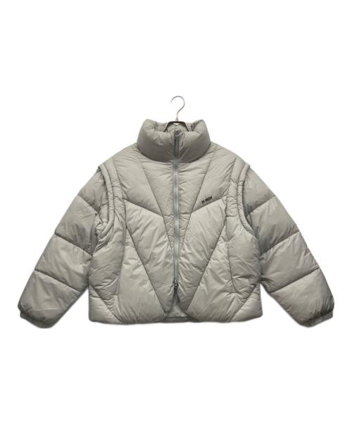 NERDY（ノルディ）NERDY (ノルディ) ダウンジャケット グレー サイズ:M 未使用品の古着・服飾アイテム