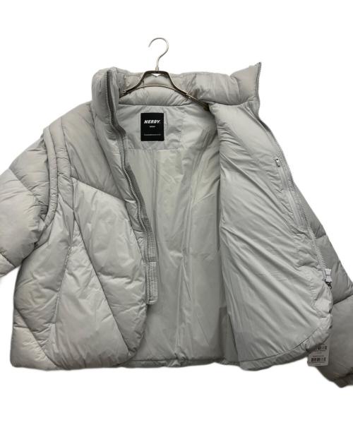 NERDY（ノルディ）NERDY (ノルディ) ダウンジャケット グレー サイズ:M 未使用品の古着・服飾アイテム