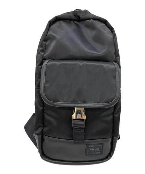 PORTER（ポーター）PORTER (ポーター) SAC'S BAR (サックスバー) ボディーバッグ ブラックの古着・服飾アイテム
