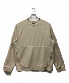 Patagoniaパタゴニア）の古着「メンズ・マイクロ D・クルーネック」｜アイボリー