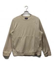 Patagonia（パタゴニア）の古着「メンズ・マイクロ D・クルーネック」｜アイボリー