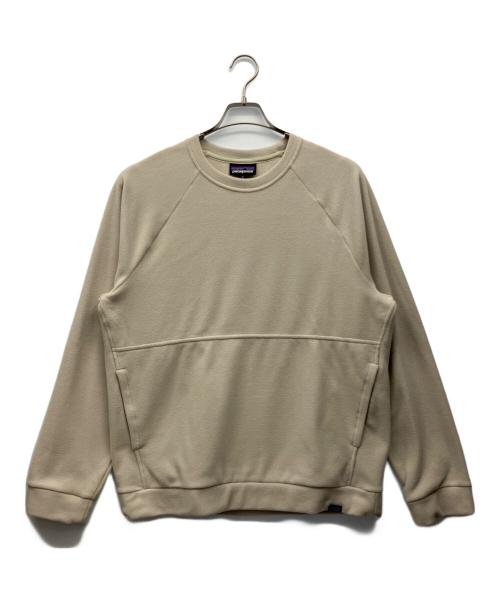 Patagonia（パタゴニア）Patagonia (パタゴニア) メンズ・マイクロ D・クルーネック アイボリー サイズ:Mの古着・服飾アイテム