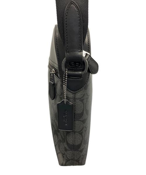 COACH（コーチ）COACH (コーチ) ショルダーバッグ ブラック×グレーの古着・服飾アイテム