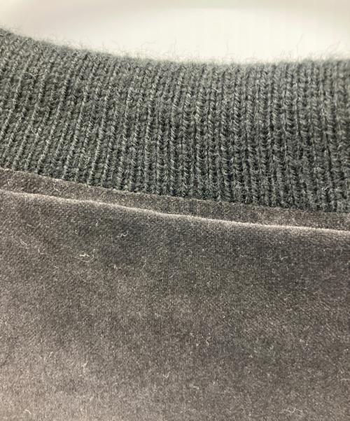 EVISU（エヴィス）EVISU (エヴィス) 別珍リバーシブルスカジャン ブラック サイズ:44の古着・服飾アイテム