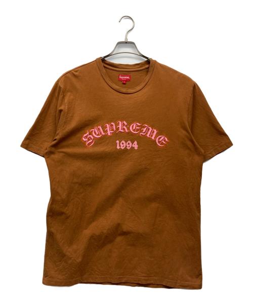 SUPREME（シュプリーム）Supreme (シュプリーム) Tシャツ ブラウン サイズ:Lの古着・服飾アイテム