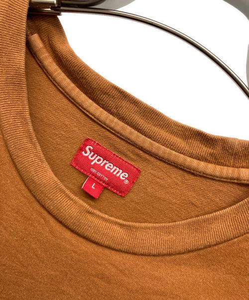 SUPREME（シュプリーム）Supreme (シュプリーム) Tシャツ ブラウン サイズ:Lの古着・服飾アイテム