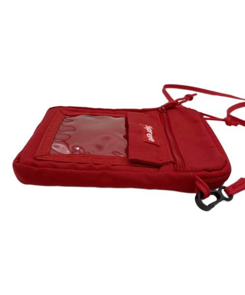 SUPREME（シュプリーム）Supreme (シュプリーム) ショルダーポーチ レッドの古着・服飾アイテム