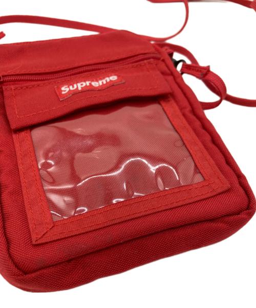 SUPREME（シュプリーム）Supreme (シュプリーム) ショルダーポーチ レッドの古着・服飾アイテム