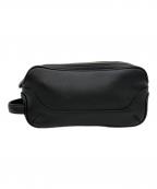 PELLE MORBIDAペッレモルビダ）の古着「クラッチバッグ」｜ブラック