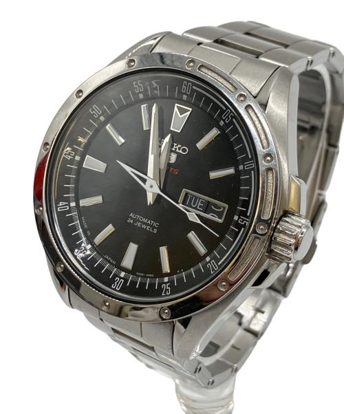 SEIKO（セイコー）SEIKO (セイコー) 腕時計 ブラックの古着・服飾アイテム