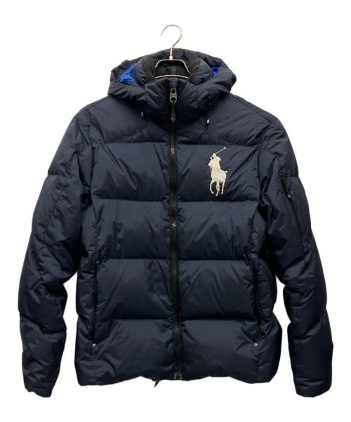 POLO RALPH LAUREN（ポロ・ラルフローレン）POLO RALPH LAUREN (ポロ・ラルフローレン) ダウンジャケット ネイビー サイズ:Mの古着・服飾アイテム