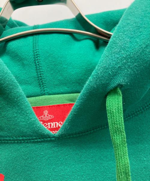 Vivienne Westwood（ヴィヴィアンウエストウッド）Vivienne Westwood (ヴィヴィアンウエストウッド) プルオーバーパーカー グリーン サイズ:00の古着・服飾アイテム