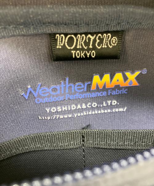 PORTER（ポーター）PORTER (ポーター) Weather MAX (Weather MAX) サコッシュ ネイビーの古着・服飾アイテム