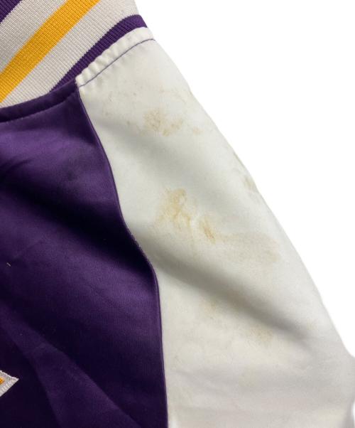 MITCHELL & NESS（ミッチェルアンドネス）MITCHELL & NESS (ミッチェルアンドネス) スタジャン パープル サイズ:Lの古着・服飾アイテム