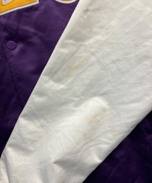 MITCHELL & NESS（ミッチェルアンドネス）MITCHELL & NESS (ミッチェルアンドネス) スタジャン パープル サイズ:Lの古着・服飾アイテム