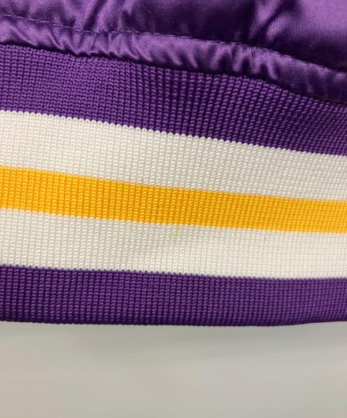 MITCHELL & NESS（ミッチェルアンドネス）MITCHELL & NESS (ミッチェルアンドネス) スタジャン パープル サイズ:Lの古着・服飾アイテム