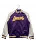 MITCHELL & NESS（ミッチェルアンドネス）の古着「スタジャン」｜パープル