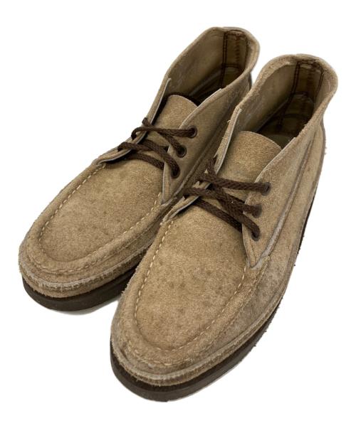 RUSSELL MOCCASIN（ラッセルモカシン）RUSSELL MOCCASIN (ラッセルモカシン) スポーティングクレーチャッカブーツ ベージュ サイズ:8の古着・服飾アイテム