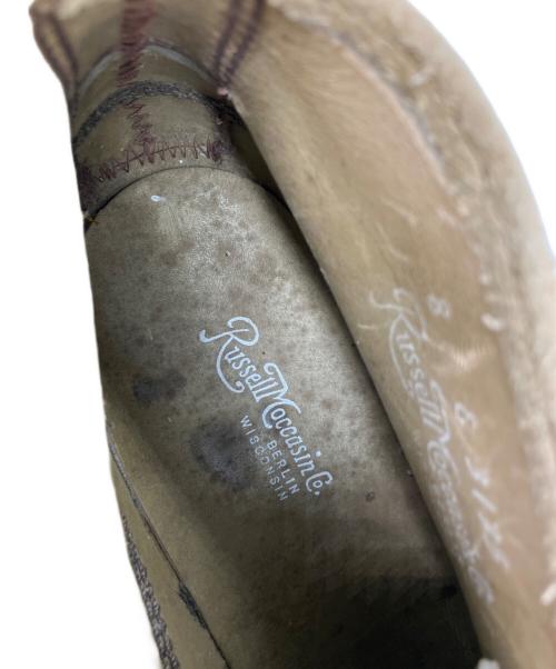 RUSSELL MOCCASIN（ラッセルモカシン）RUSSELL MOCCASIN (ラッセルモカシン) スポーティングクレーチャッカブーツ ベージュ サイズ:8の古着・服飾アイテム