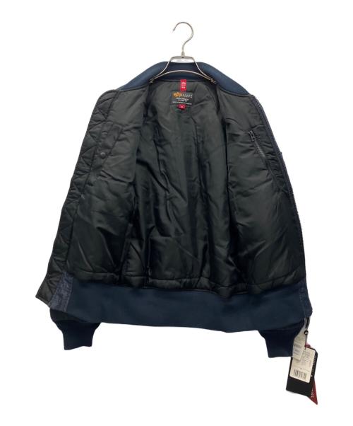 Right-on（ライトオン）Right-on (ライトオン) ジップアップジャケット インディゴ サイズ:M 未使用品の古着・服飾アイテム