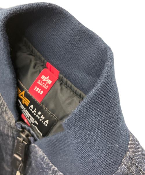 Right-on（ライトオン）Right-on (ライトオン) ジップアップジャケット インディゴ サイズ:M 未使用品の古着・服飾アイテム