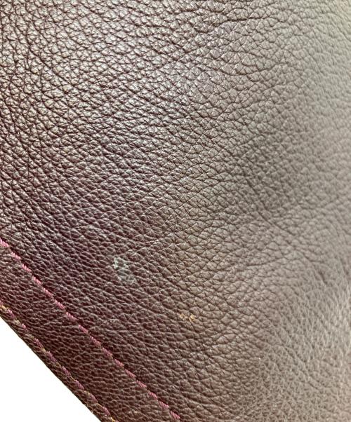 GIVENCHY（ジバンシィ）GIVENCHY (ジバンシィ) クラッチバッグ ワインレッドの古着・服飾アイテム