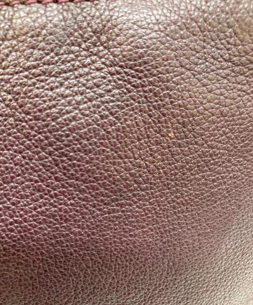 GIVENCHY（ジバンシィ）GIVENCHY (ジバンシィ) クラッチバッグ ワインレッドの古着・服飾アイテム