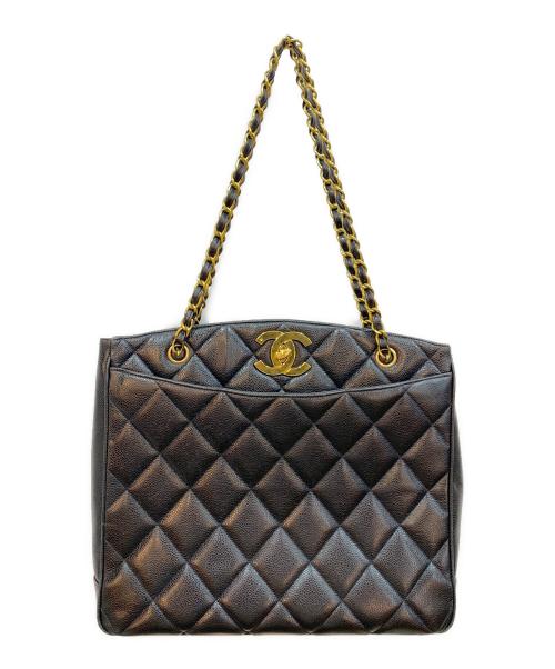CHANEL（シャネル）CHANEL (シャネル) トートバッグ ブラックの古着・服飾アイテム