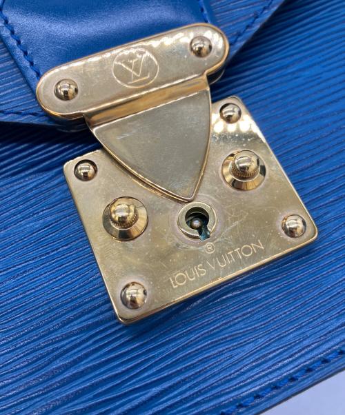 LOUIS VUITTON（ルイ ヴィトン）LOUIS VUITTON (ルイ ヴィトン) ハンドバッグ ブルーの古着・服飾アイテム