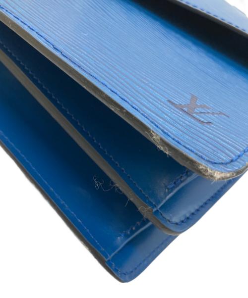 LOUIS VUITTON（ルイ ヴィトン）LOUIS VUITTON (ルイ ヴィトン) ハンドバッグ ブルーの古着・服飾アイテム