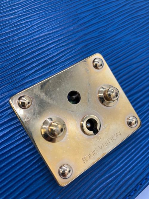 LOUIS VUITTON（ルイ ヴィトン）LOUIS VUITTON (ルイ ヴィトン) ハンドバッグ ブルーの古着・服飾アイテム