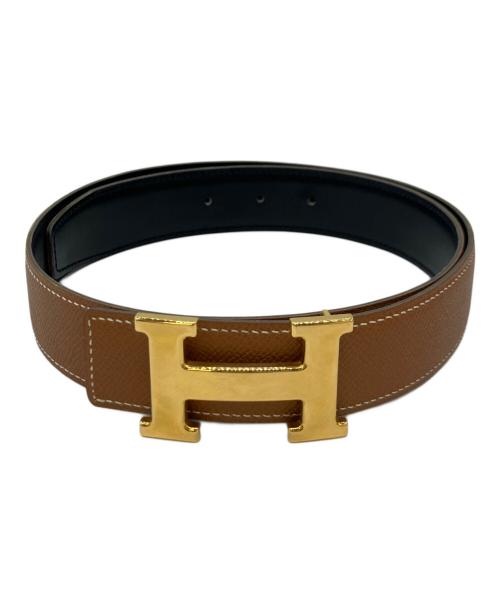 HERMES（エルメス）HERMES (エルメス) レザーベルト ブラウン サイズ:78の古着・服飾アイテム
