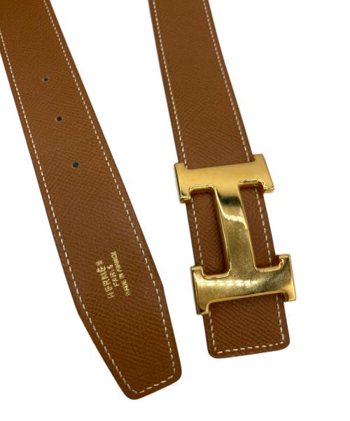 HERMES（エルメス）HERMES (エルメス) レザーベルト ブラウン サイズ:78の古着・服飾アイテム