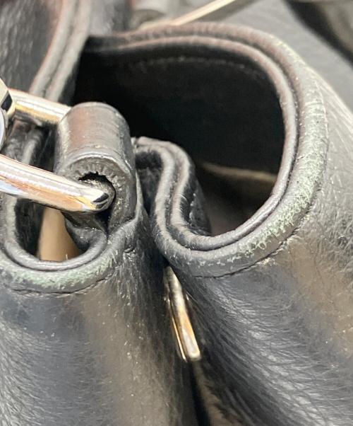 PELLE MORBIDA（ペッレモルビダ）PELLE MORBIDA (ペッレモルビダ) 2WAYハンドバッグ ブラックの古着・服飾アイテム