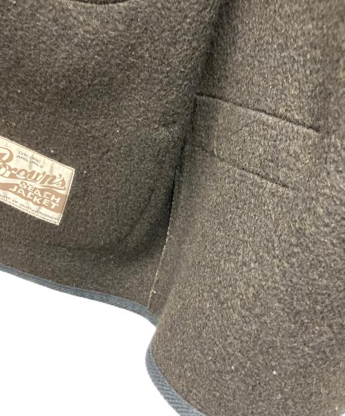 BROWN'S BEACH JACKET（ブラウンズビーチジャケット）BROWN'S BEACH JACKET (ブラウンズビーチジャケット) ベスト ブラック サイズ:40の古着・服飾アイテム