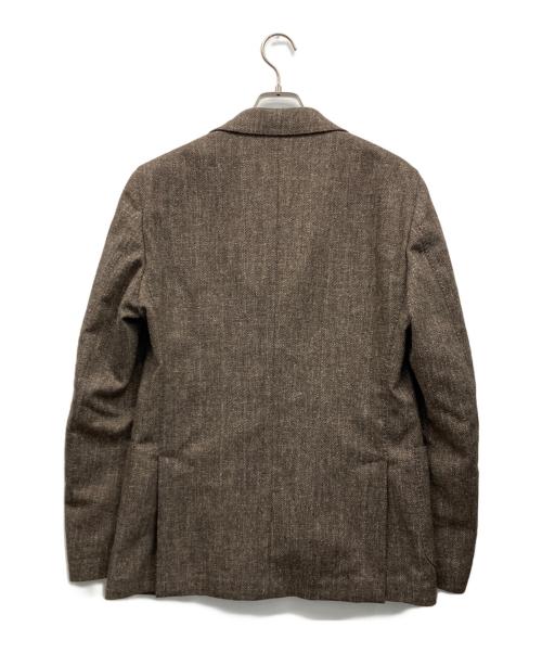 LARDINI（ラルディーニ）LARDINI (ラルディーニ) テーラードジャケット ブラウン サイズ:48の古着・服飾アイテム
