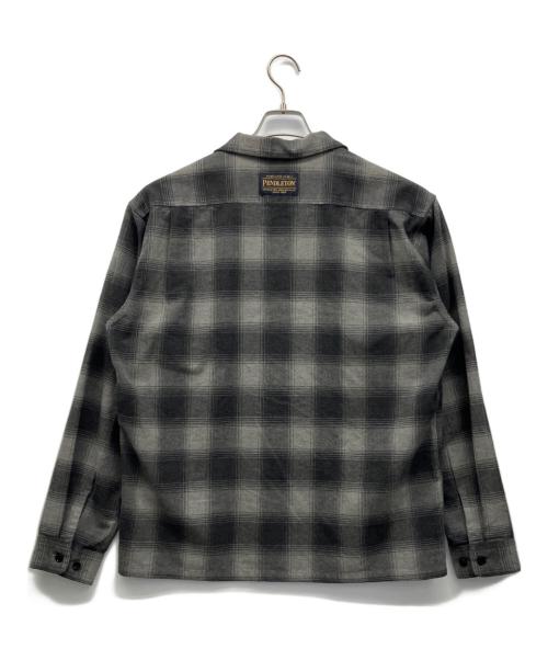 PENDLETON（ペンドルトン）PENDLETON (ペンドルトン) 長袖シャツ グレー×ブラック サイズ:Mの古着・服飾アイテム