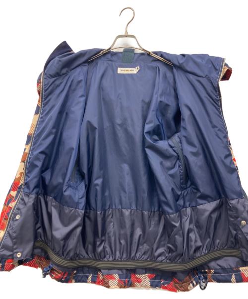 A BATHING APE（ア ベイシング エイプ）A BATHING APE (ア ベイシング エイプ) スノボジャケット ネイビー×レッド サイズ:Sの古着・服飾アイテム