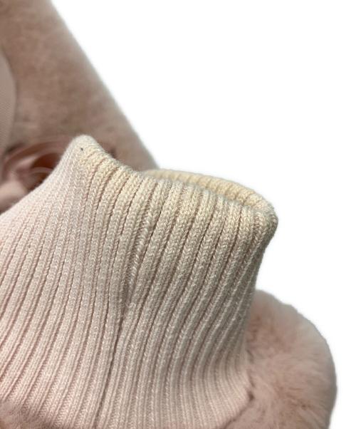 LIZ LISA（リズリサ）LIZ LISA (リズリサ) うさみみフードファーブルゾン ピンクの古着・服飾アイテム