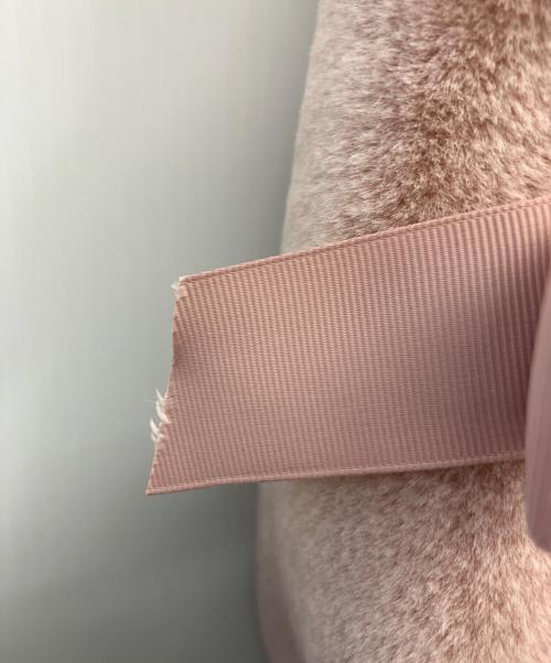 LIZ LISA（リズリサ）LIZ LISA (リズリサ) うさみみフードファーブルゾン ピンクの古着・服飾アイテム