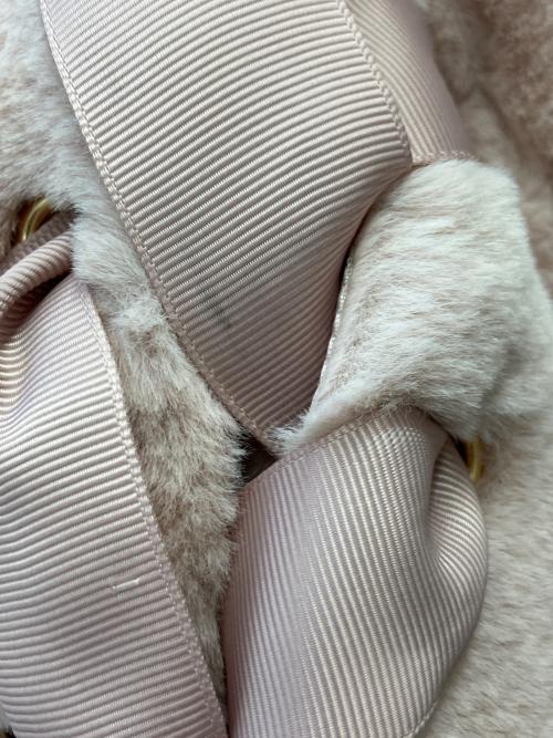 LIZ LISA（リズリサ）LIZ LISA (リズリサ) うさみみフードファーブルゾン ピンクの古着・服飾アイテム