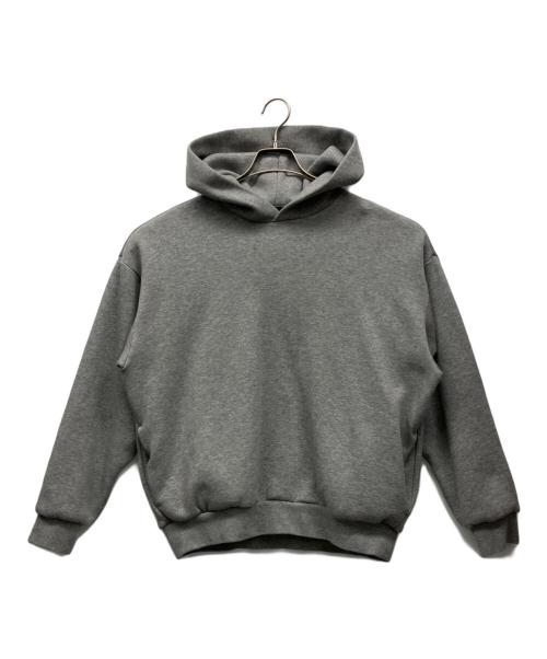 adidas（アディダス）adidas (アディダス) プルオーバーパーカー グレー サイズ:XSの古着・服飾アイテム