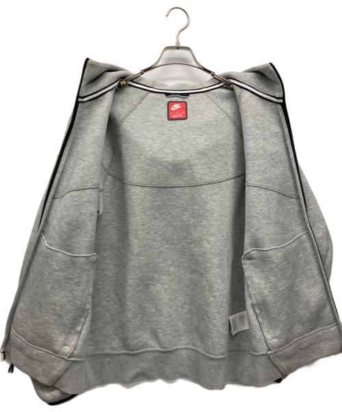 NIKE（ナイキ）NIKE (ナイキ) テックフリース フルジップ ウィンドランナー グレー サイズ:Lの古着・服飾アイテム
