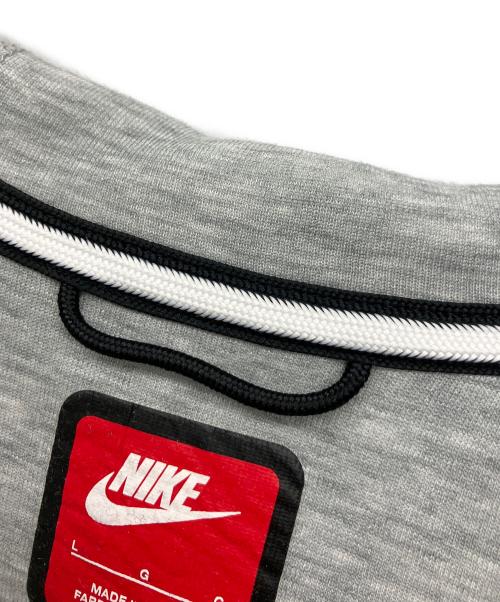 NIKE（ナイキ）NIKE (ナイキ) テックフリース フルジップ ウィンドランナー グレー サイズ:Lの古着・服飾アイテム