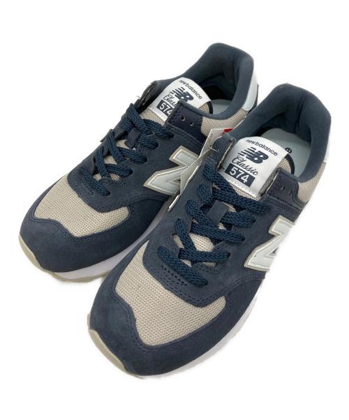NEW BALANCE（ニューバランス）NEW BALANCE (ニューバランス) スニーカー ネイビー×グレー サイズ:24の古着・服飾アイテム