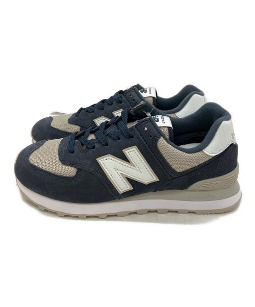 NEW BALANCE（ニューバランス）NEW BALANCE (ニューバランス) スニーカー ネイビー×グレー サイズ:24の古着・服飾アイテム
