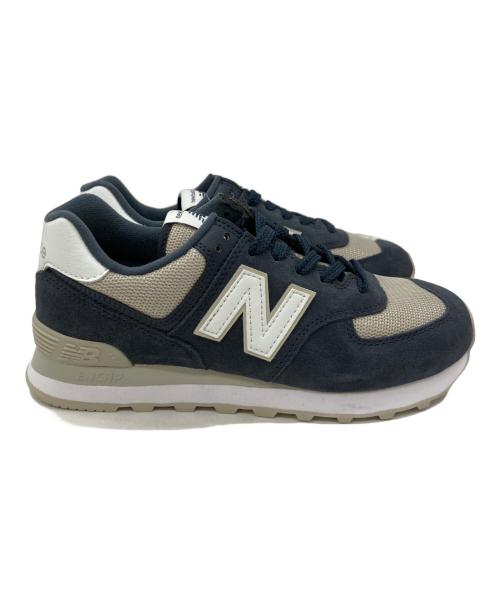 NEW BALANCE（ニューバランス）NEW BALANCE (ニューバランス) スニーカー ネイビー×グレー サイズ:24の古着・服飾アイテム