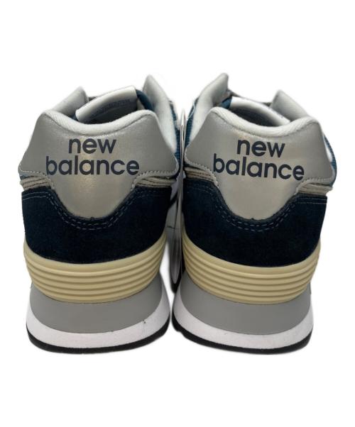 NEW BALANCE（ニューバランス）NEW BALANCE (ニューバランス) スニーカー ネイビー×ブルー サイズ:24の古着・服飾アイテム